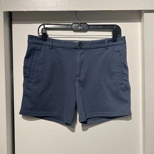Parke & Ronen Navy French Terry Knit Holler Short